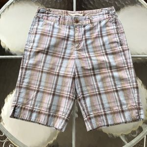 Plaid Merona Bermuda Shorts - size 8